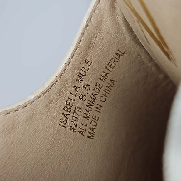 Seven7 Isabella Alligator Embossed Mule Size 8.5 - Picture 9 of 10